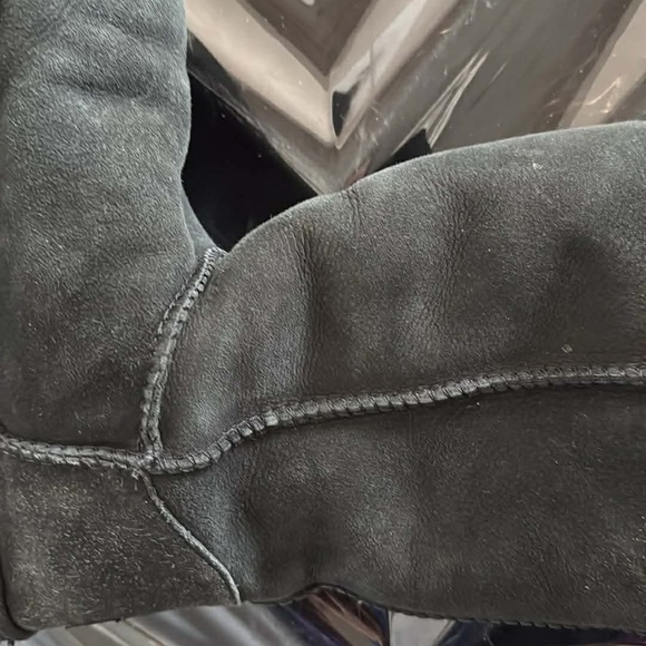 UGG-Bailey Button- Women's Black Button-Detail Boots - Picture 3 of 3